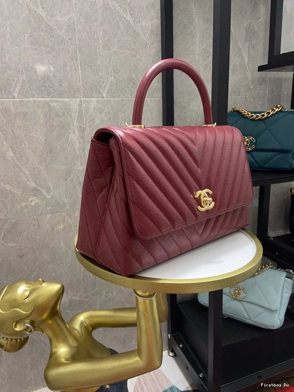 First Bag Ru BAG CHANEL HANDLE COCO 0728